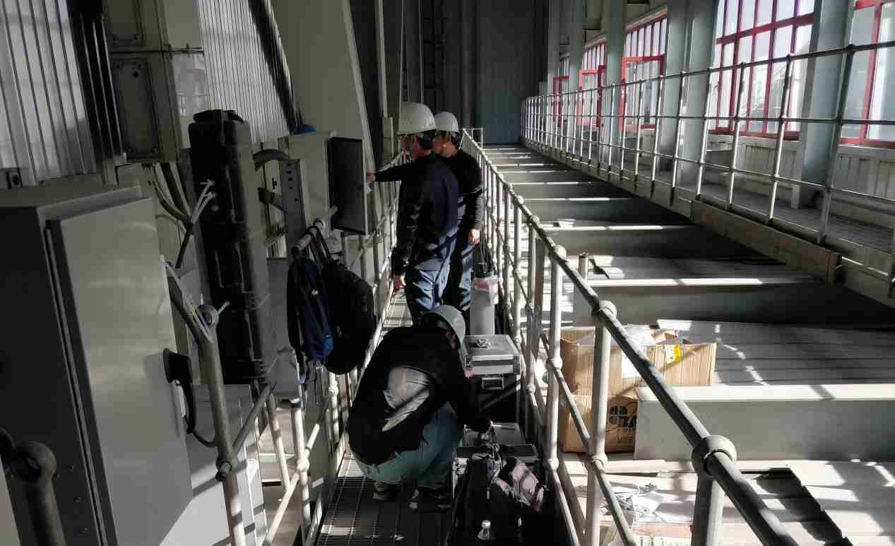 山西塔山第二電廠機(jī)組測試LGM1600便攜氨分析儀